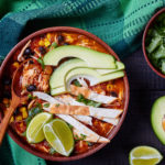 high protein chicken tortilla soup